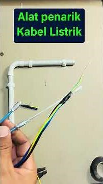 Memasang instalasi listrik jadi mudah dengan alat penarik kabel