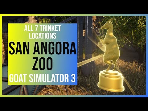 Goat Simulator 3: San Angora Zoo Trinkets | All 7 Locations