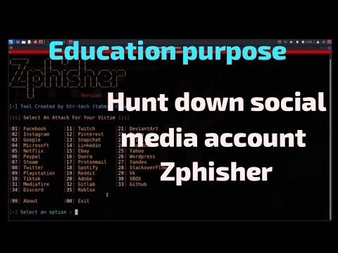 How Hackers instagram Social Media hack videos in YouTube ! Complete Ethical Hacking Course