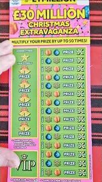 NEW scratch card win
