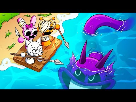 SOBREVIVIENDO en la ISLA SPRUNKI… (Animación)