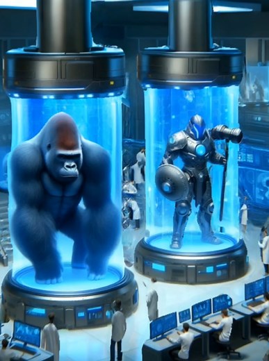 Hybrid Animal Warriors: Gorilla Frog Koala Tiger Samurai