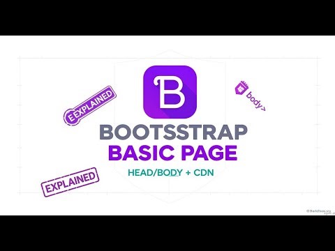 Bootstrap Basic Page Structure | HTML Boilerplate & Layout Explained | Beginners