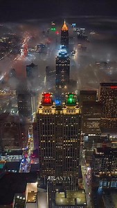 ATL 🔴🟢✨ ⠀ ‌ ⠀ #dronehyperlapse #atlantaskyline #atlanta | Atlanta Drone Guy