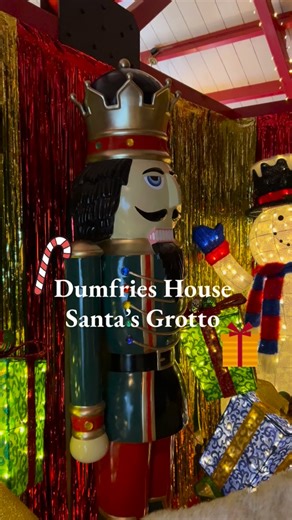 Take a look inside Santa’s Grotto at Dumfries House 🎅 Thank you to everyone who joined us this year for our annual Santa’s Grotto experience🎄 | Dumfries House