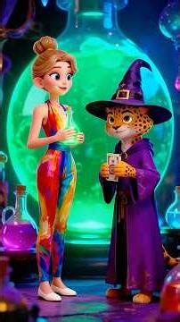 Mermaid Love Story | Ami’s Magic Potion and the Ocean Miracle #funnystory #animation #cartoon #funny