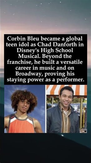 From East High to Broadway: Corbin Bleu's Lasting Legacy #CorbinBleu #HighSchoolMusical #Disney