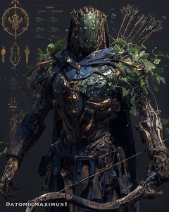 Max | Born from the wild, shaped by decay — a guardian where nature and machine collide. This biomechanical ranger watches the ruins in silence,... | Instagram