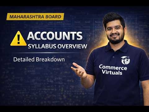 Before You Study Class 12 Accounts, Watch This! 😮 | Syllabus Guide by Mayur Sir