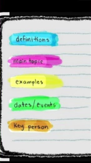 how to make notes tips ## 😉