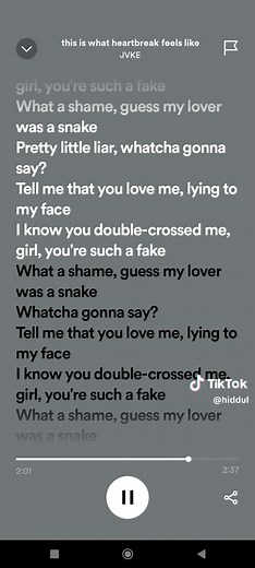 This is What Heartbreak Feels Like - JVKE Lyrics