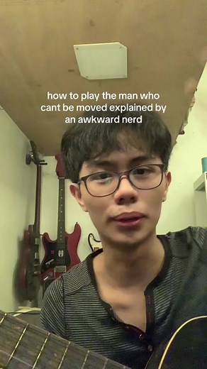 The Man Who Can't Be Moved Guitar Tutorial