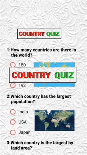 Test Your Geography Knowledge! 🌍