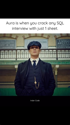 Inderjeet Bhagat on Instagram: "Follow & Comment “SQL God” for the PDF in your DM. Link in bio also Crack any SQL interview with this PDF. #dataanalytics #sql #datascience #mysql #analyst"