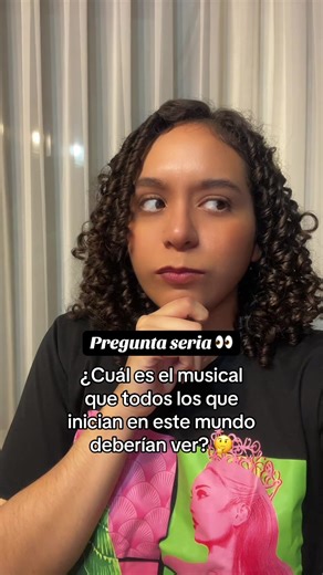 Hagamos juntos una lista de musicales obligatorios para principiantes 🎭🎶✨ #musical #teatromusical #musicaltheatre #theatrekid