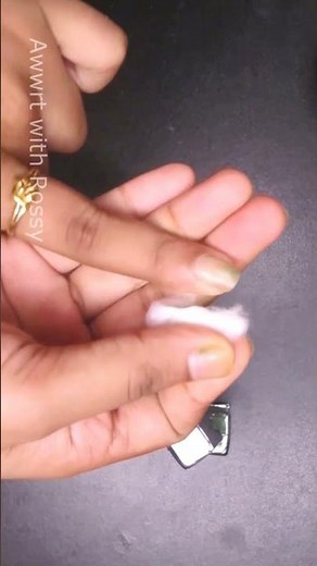Remove Nail polish without having Nail polish remover at home #cleaningtips #shorts #viralhacks #diy
