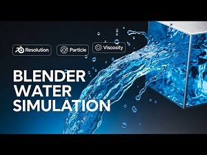 [Blender] 3 Tips for Creating Realistic Water! Fluid Simulation Setup Guide (Explanation of Super...