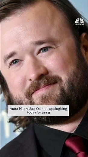 Haley Joel Osment uses slur after arrest in California