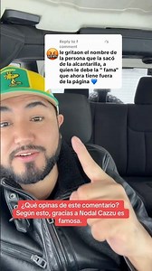 What do you think of this comment? According to this, Cazzu is famous thanks to Nodal. #cazzu #nodal