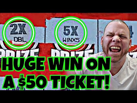 HUGE WIN! Spending almost $3,000 on scratch off lottery tickets! | ARPLATINUM
