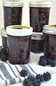 3 Ingredient Maple Blackberry Jam Recipe (Can or Freeze) - An Oregon Cottage