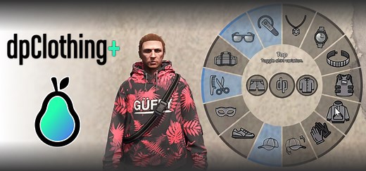 dpClothing+ (1.0.3) Clothing Variations and Toggles (Gloves, Vest, Top, Hair, Bag and more)