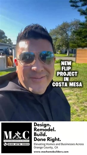Marco Chaidez on Instagram: "New flip project in Costa Mesa ✨ We’re kicking off 2026 with a total home makeover and an exciting renovation ahead. From design to demo to the final details, this transformation is one you won’t want to miss. Follow along as we bring this home back to life. 📍 Costa Mesa, CA Thinking about your own renovation or flip? 📞 MAC Construction & Design: 949-278-1564 🌐 machomebuilders.com #CostaMesaRenovation #HomeFlip #FullHomeMakeover #MACConstructionAndDesign #orangeco