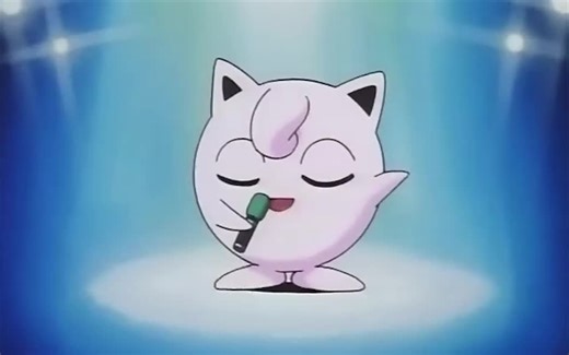 精灵宝可梦：胖丁唱歌，来首晚安曲，good niagh。