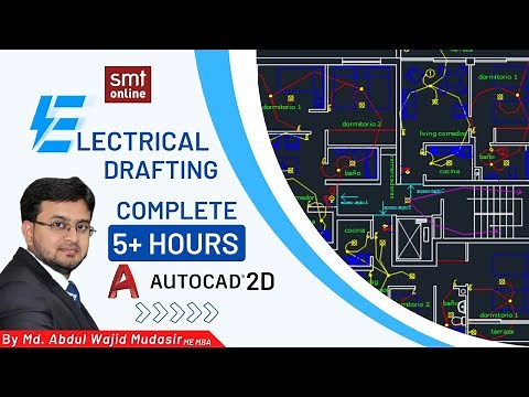 Complete AutoCAD 2D For Electrical Drafting #autocad