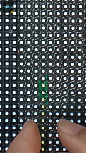 Fast reliable led screen repair across Europe. #AVService #DryHire