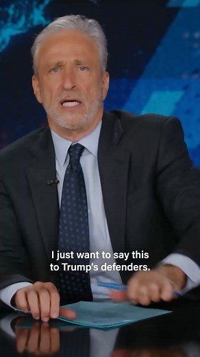 "He doesn't give a f**k anymore" Jon Stewart tells Trump's defenders to drop the pretense | The Daily Show