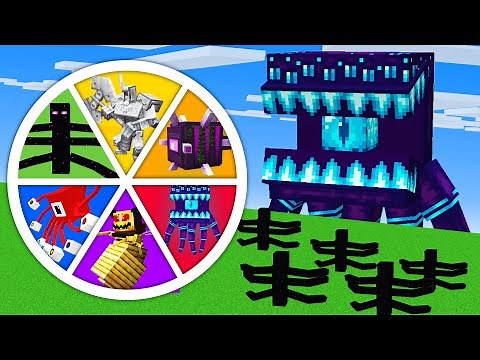 The Roulette of OP BOSSES in Minecraft!