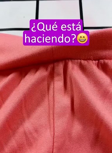 Sewing Techniques with Coral Pink Fabric