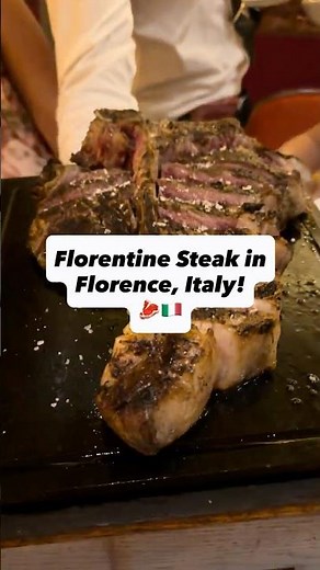 Florentine Steak in Florence, Italy! 🥩🇮🇹