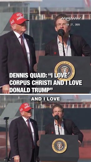 Dennis Quaid Voices Support for Donald Trump in Corpus Christi Dennis Quaid voiced his support for Donald Trump during a public appearance in Corpus Christi, sparking conversation across social media and political circles. The actor addressed attendees and shared his stance as the national political climate continues to heat up. Celebrity endorsements remain a powerful force in shaping voter discussions, and this moment adds another voice to the ongoing debate. Watch the full clip and follow for