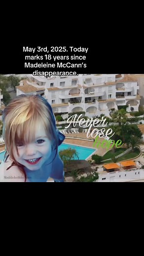 Recordando la desaparición de Madeleine McCann