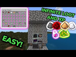 SIMPLE WITCH AND XP FARM TUTORIAL in Minecraft Bedrock (MCPE/Xbox/PS4/Nintendo Switch/PC)
