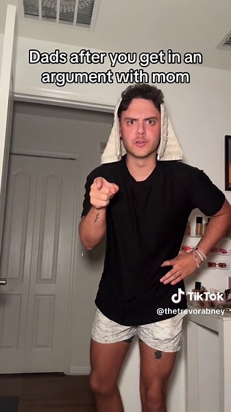 Dads always being level headed 🤣 #comedy #skit #thetrevorabney