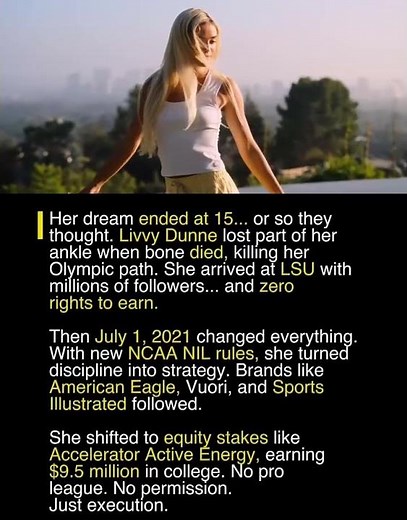 Livvy Dunne Lost Her Olympic Dream… Then Built $9.5M in College