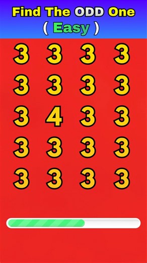 Can You Find The ODD Number |Emoji Quiz Challenge #quiz #oddoneout