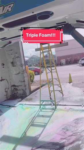 Experience Triple Foam Clean at Touchless Car Wash