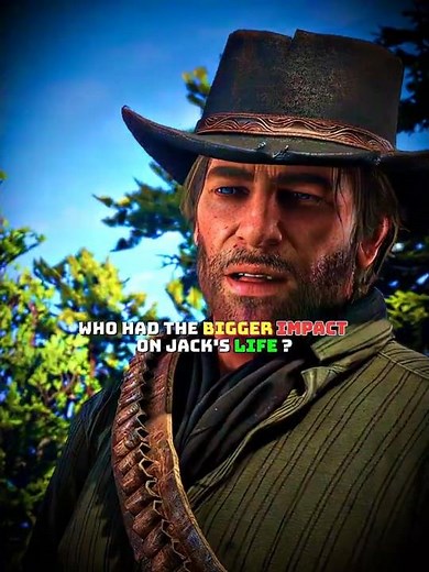 Who Taught Jack More 🤔 [4k] | Red Dead Redemption || #shorts