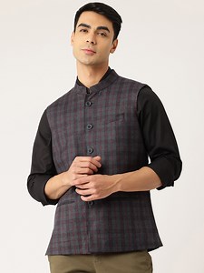 Buy Monte Carlo Woollen Nehru Jacket -  - Apparel for Men
