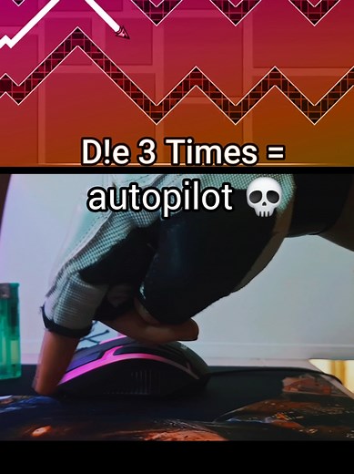 Just one wrong click and everything is over... #GeometryDash #gd #geometrydash #fyp #foryou #gamerlife #speedrun