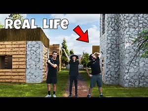 We Made A Real Minecraft Village