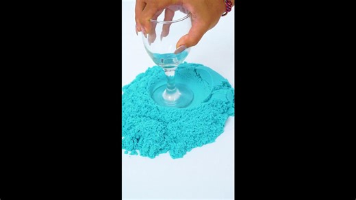 Smashing Blue Sand ASMR
