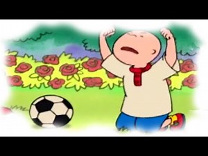 Funny Animated cartoon | Caillou's Big Kick | WATCH CARTOON ONLINE | Videos For Kids