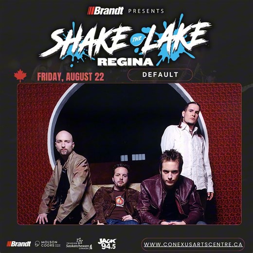 🎤 MEET THE BAND: Default (Band) 🎤 Let’s take it back to the early 2000s—when rock ruled the airwaves and “Wasting My Time” was everywhere. Formed in Vancouver in 1999, Default hit hard right out of the gate. Their mix of post-grunge grit and unforgettable hooks earned them a Juno Award, millions of albums sold, and a permanent place in Canada’s rock history. 🔥 You’ll recognize hits like: 🎵 “Wasting My Time” 🎵 “Deny” 🎵 “It Only Hurts” Though lead singer Dallas Smith now headlines a record-s