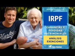 Ganancias y pérdidas patrimoniales en IRPF. Exenciones. Integración y compensación en base imponible