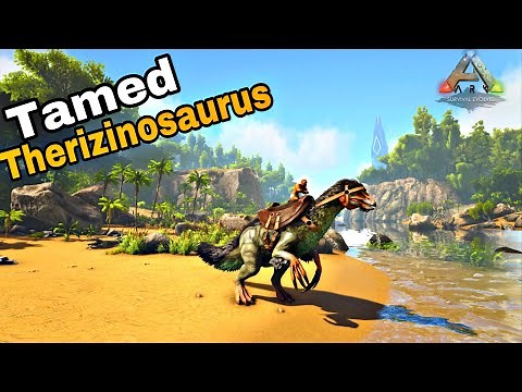 How to tame a Therizinosaurus in Ark Survival Evolved